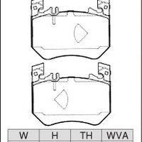 Dixcel Front Brake Pads – Mercedes-Benz GLC350e / GLC43 (X254)