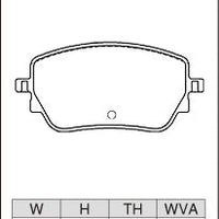 DIXCEL Rear Brake Pads – Mercedes-AMG A45S (W177) / CLA45S (C118) / A35 (W177) / CLA35 (C118) / GLA35 (H247) / GLA45 (H247)