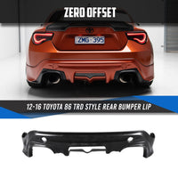 TRD Style Rear Lip for Toyota 86 (ZN6) 2012-2016 / Subaru BRZ (ZC6) 2012-2021