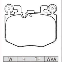 DIXCEL Front Brake Pads – Toyota GR Supra (A90)