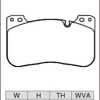 DIXCEL Front Brake Pads – BMW M5 (F90/G90) / M8 (F92/F93) / X5 M (F95) / X6 M (F96)