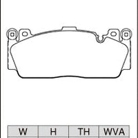 DIXCEL Front Brake Pads – BMW M2 (F87) / M3 (F80) / M4 (F82) – 2NH