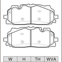 DIXCEL Front Brake Pads – Audi RS3 (8Y) / RSQ3 (F3) / RS5 (F5) / SQ5 (FY) / SQ7 (4M) / SQ8 (4M)