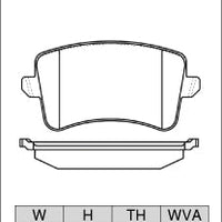 DIXCEL Front Brake Pads – Audi A4 (8K) / A5 (8T) / Q5 / SQ5 (8R)