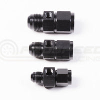 Radium AN Male to Female Fitting w/Inline 1/8