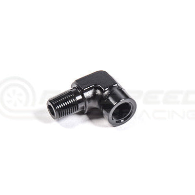 Radium 1/8" NPT Male to Female 90 Degree Fitting
