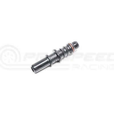 Radium 3/8" SAE Male EFI Quick Connect To 3/8" Barb Black Nylon Fitting