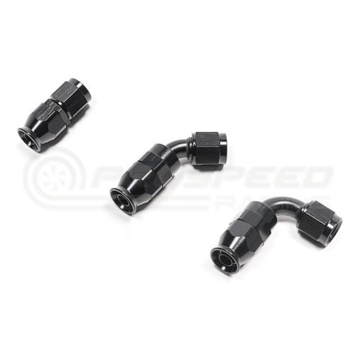 Radium 6AN PTFE Hose End Black