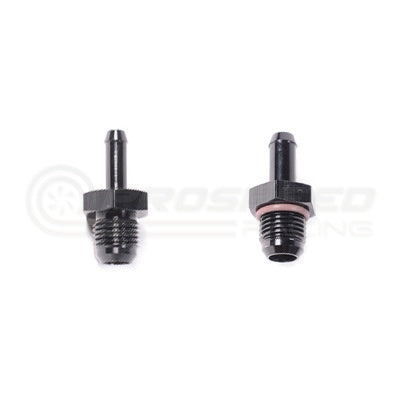 Radium AN Male Flare to Hose Barb Fitting