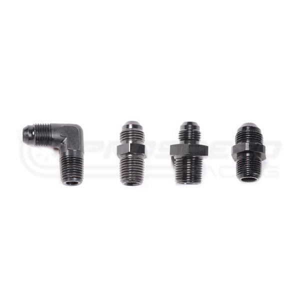 Radium AN Male to NPT Male Straight Fitting