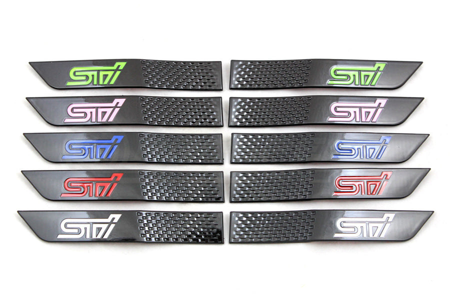 PSR Fender Badge Emblem Set w/STI Logo