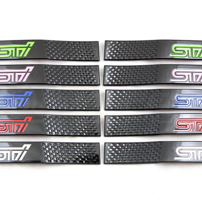 PSR Fender Badge Emblem Set w/STI Logo
