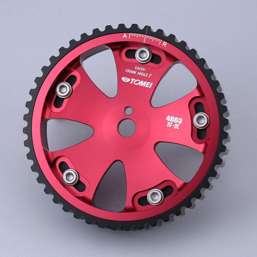 TOMEI ADJUSTABLE CAM GEAR 4G63 - 1PC EVO 4 5 6 7 8 9 MITSUBISHI EVOLUTION EVO4 EVO5 EVO6 EVO7 EVO8 EVO9