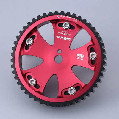 TOMEI ADJUSTABLE CAM GEAR 4G63 - 1PC EVO 4 5 6 7 8 9 MITSUBISHI EVOLUTION EVO4 EVO5 EVO6 EVO7 EVO8 EVO9