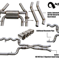 Active Autowerke G87 M2 Exhaust Bundle Equal Length Resonated