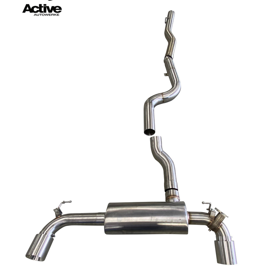 Active Autowerke Supra MKV full exhaust system – brush tips – 2020+ Supra MKV A90/A91 B58