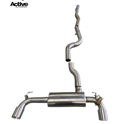 Active Autowerke Supra MKV full exhaust system – brush tips – 2020+ Supra MKV A90/A91 B58