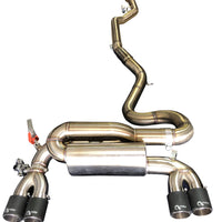 Active Autowerke M2C Signature Valved Full Exhaust System - brush tips – 2019+ M2 Competition