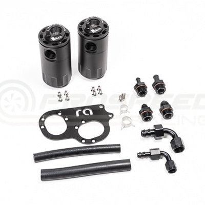 Radium Dual Fluid Lock Catch Can Kit