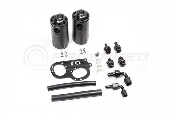 Radium Dual Fluid Lock Catch Can Kit