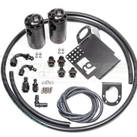 Radium Dual PCV/Crankcase Fluid Lock Catch Can Kit