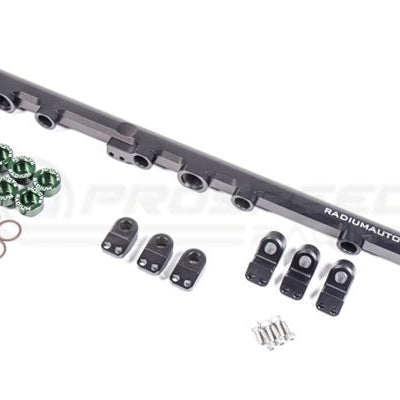 Radium Side Feed Conversion Fuel Rail - Toyota 1JZ-GTE non-VVTi