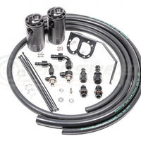 Radium Engineering Dual Fluid Lock Catch Can Kit