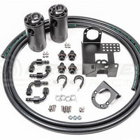 Radium Dual Fluid Lock Catch Can Kit