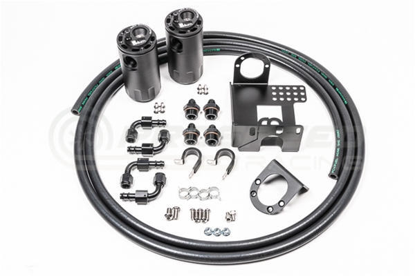 Radium Dual Fluid Lock Catch Can Kit