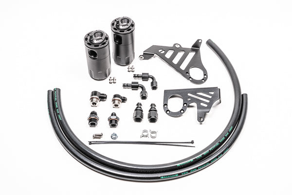 Radium Dual Fluid Lock Catch Can Kit