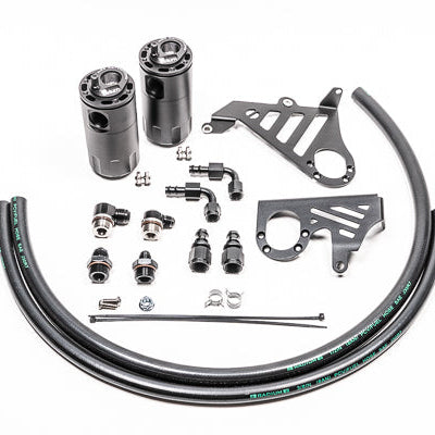 Radium Dual Fluid Lock Catch Can Kit