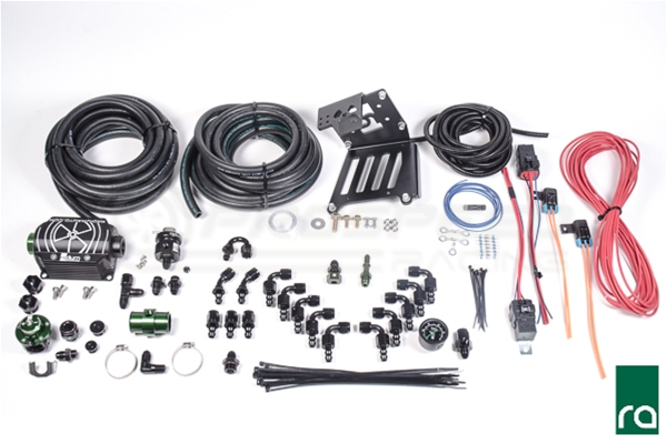 Radium Port Injection FST Install Kit w/Black DMR
