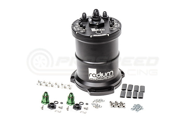 Radium MPFST Multi-Pump Fuel Surge Tank Suit Ti Automotive E5LM, No Pumps
