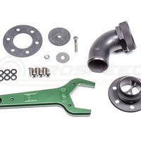 Radium Remote Mount Fill Neck - 24AN Elbow - 1.5