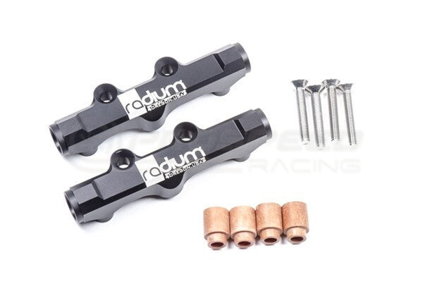 Radium Top Feed Upgrade Fuel Rails w/Bottom FPD Port