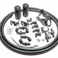 Radium Dual PCV/CCV Fluid Lock Catch Can Kit