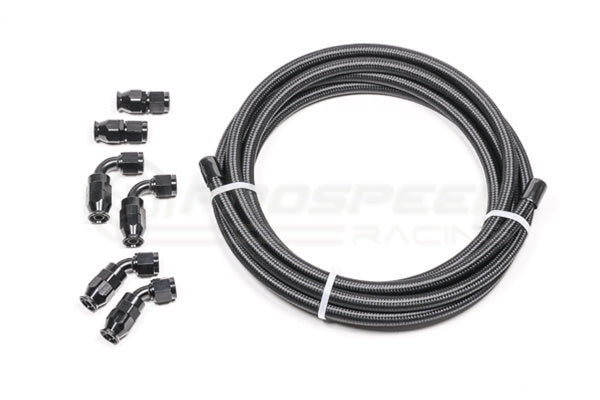 Radium 10AN Universal DIY PTFE Hose Kit Black