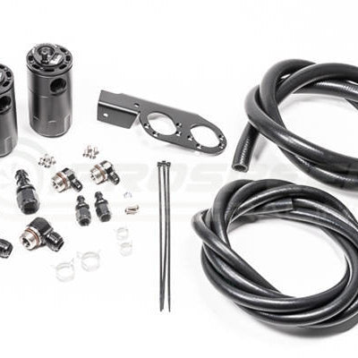 Radium Dual CCV/PCV Fluid Lock Catch Can Kit