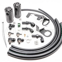 Radium Dual PCV/CCV Fluid Lock Catch Can Kit