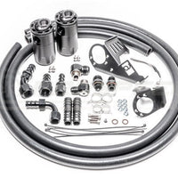 Radium Dual PCV/CCV Fluid Lock Catch Can Kit