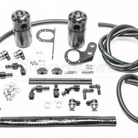 Radium Dual PCV/CCV Fluid Lock Catch Can Kit