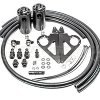 Radium Dual Fluid Lock Catch Can Kit