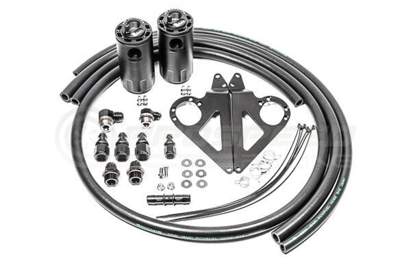 Radium Dual Fluid Lock Catch Can Kit