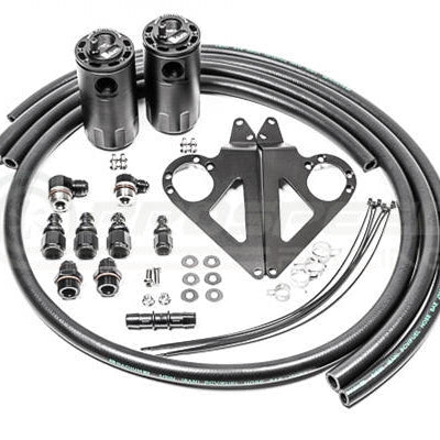 Radium Dual Fluid Lock Catch Can Kit