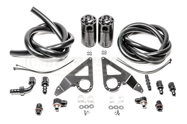 Radium Dual Fluid Lock Catch Can Kit