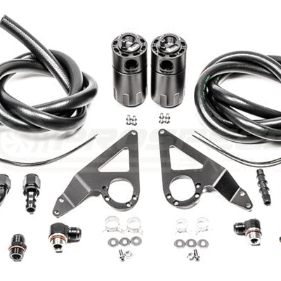 Radium Dual Fluid Lock Catch Can Kit