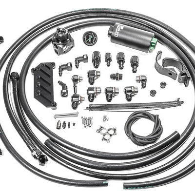 Radium Fuel Pump Hanger Plumbing Kit w/Microglass 6 Micron Filter - Mazda MX-5 NA/NB 89-05