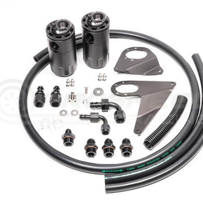 Radium Dual Fluid Lock Catch Can Kit