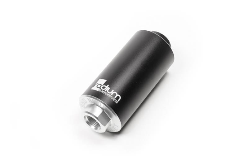 Radium High Flow Fuel Filter w/ Check Valve