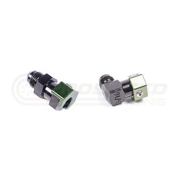 Radium SAE Female EFI Quick Connect to AN Male Low Profile Fitting